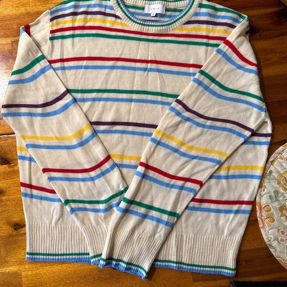 Unif rainbow sweater
